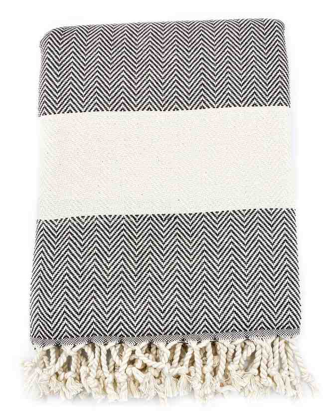 Herringbone Turkish Bath/ Beach Towels - Multiple Colors