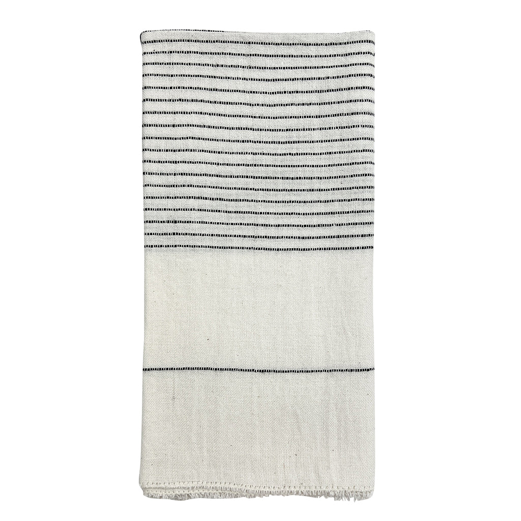 Hamptons Handloom Dinner Napkins - 3 Colors