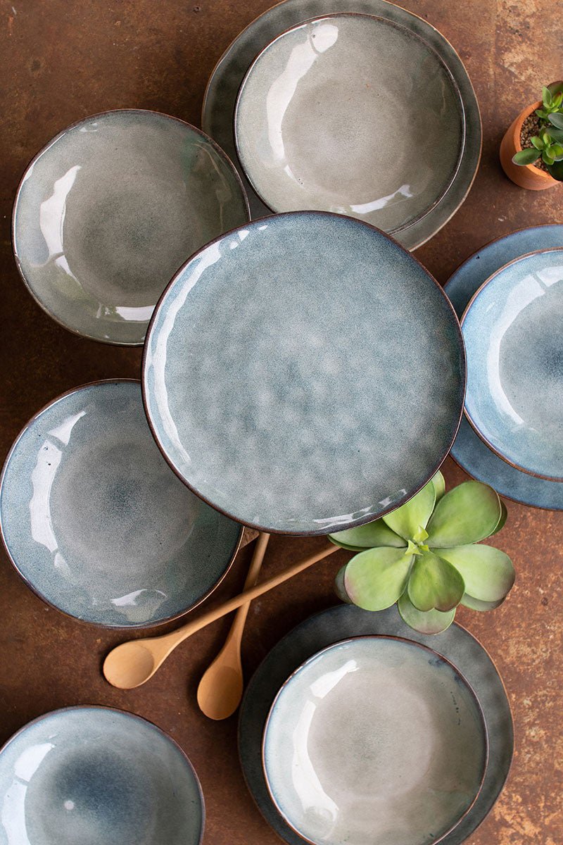 Blue Ceramic Dinnerware