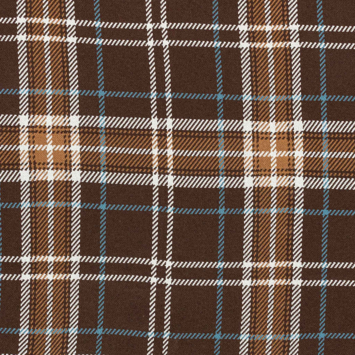 Rustic Plaid - Cotton Sustainable Knit Traditional Throw Blanket