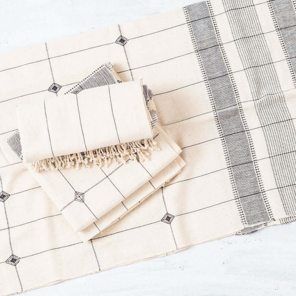 Handwoven Organic Cotton Bedspread - King Size