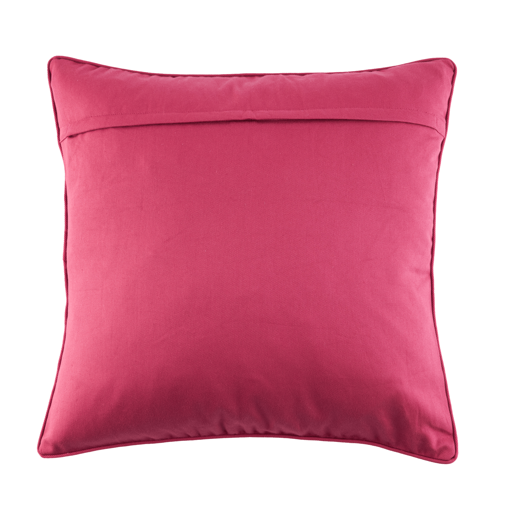 Square Pillow Cover Blumen Orange