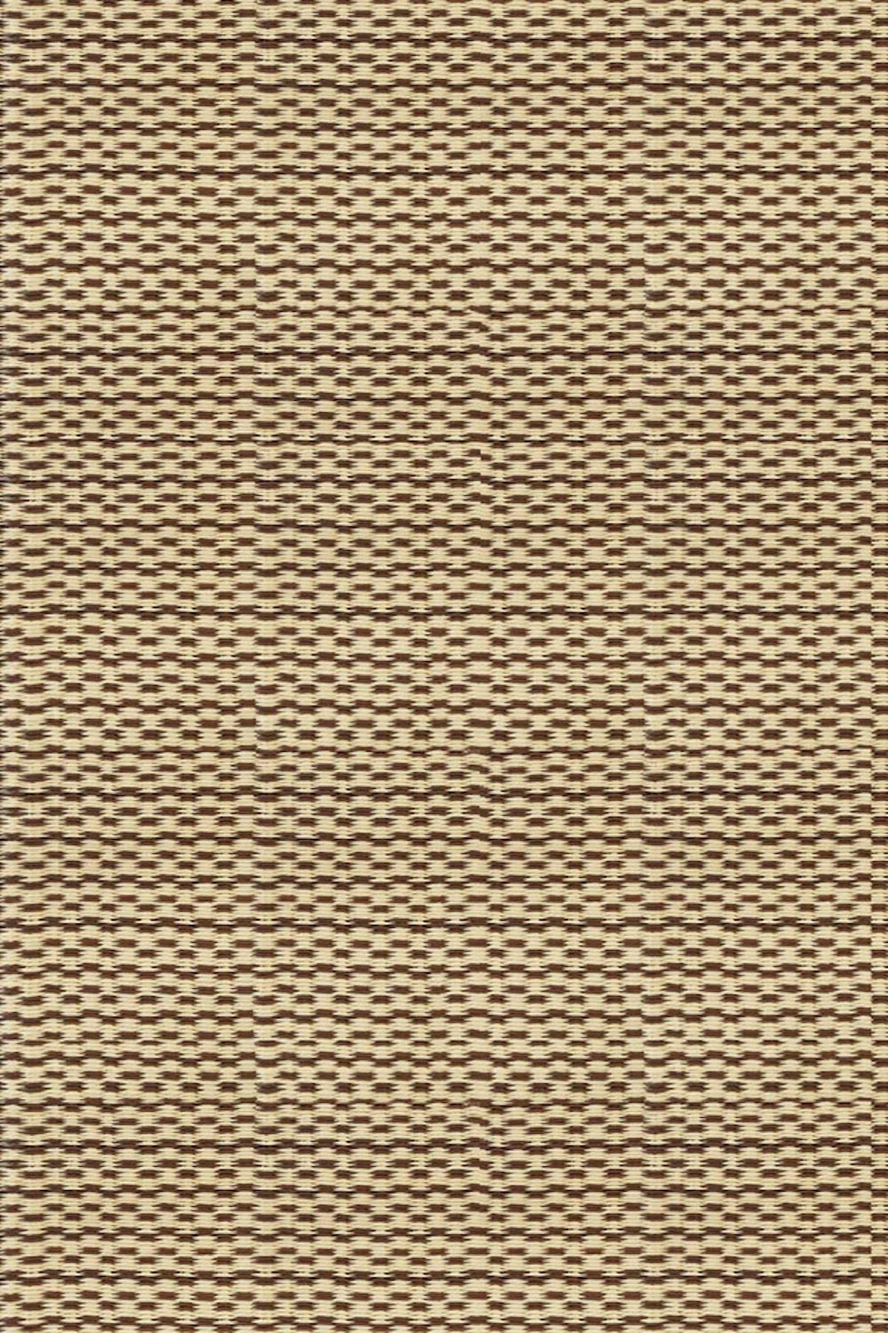 Basic Cream & Brown Reversible Outdoor Mat