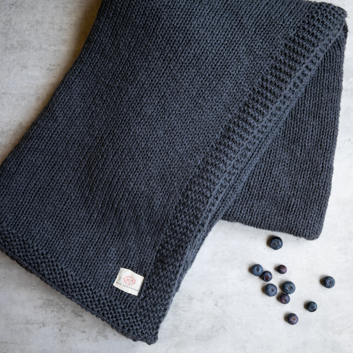 Zrestha Organic Cotton Knit Throw Blanket