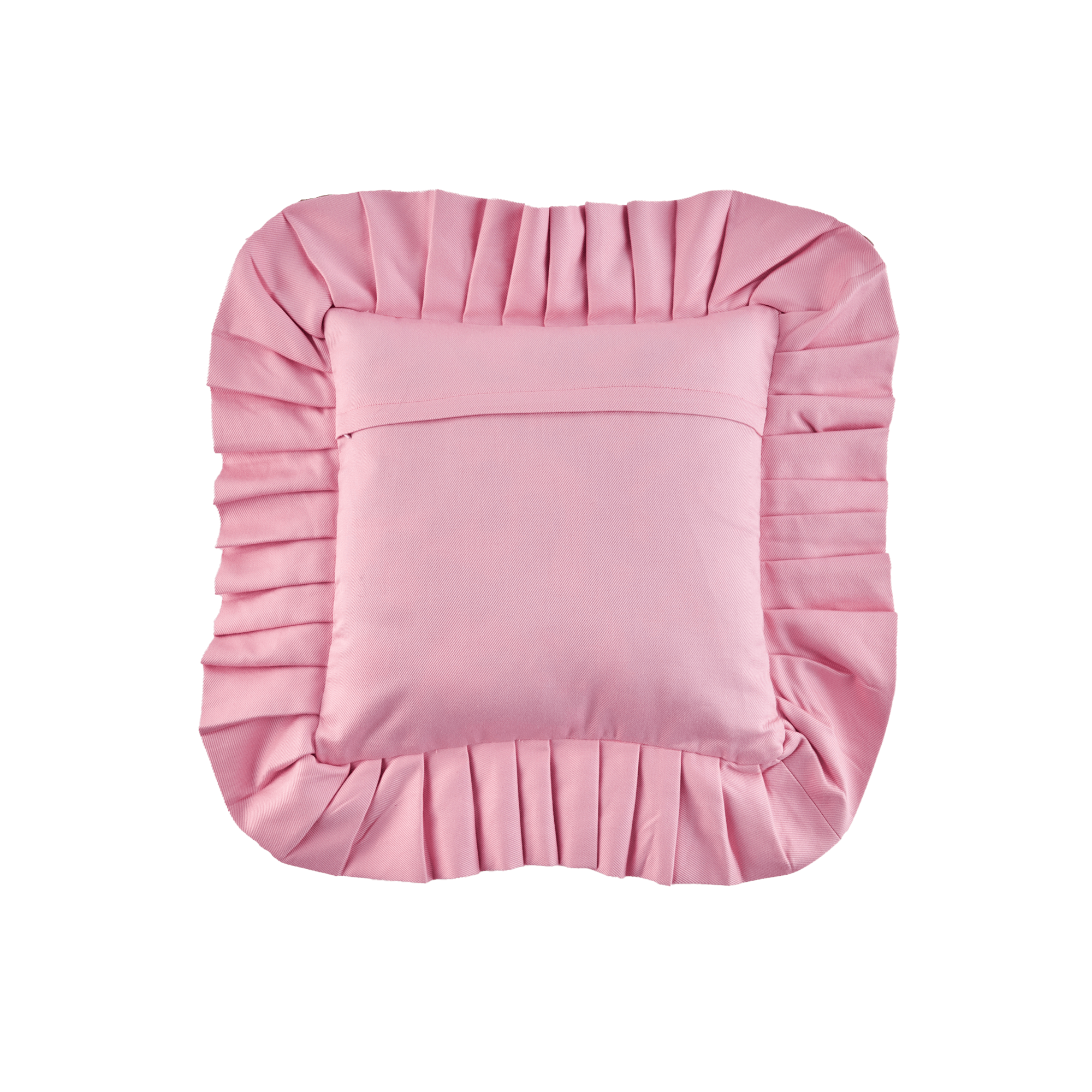 Ruffled Pillow Cover Blumen Green
