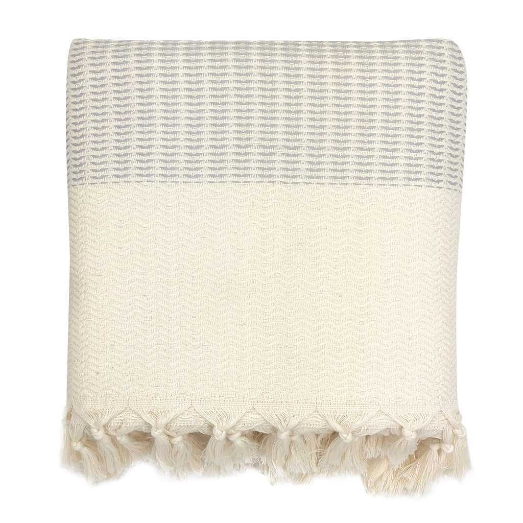 Plush Wavy Turkish Throw - 3 Colors
