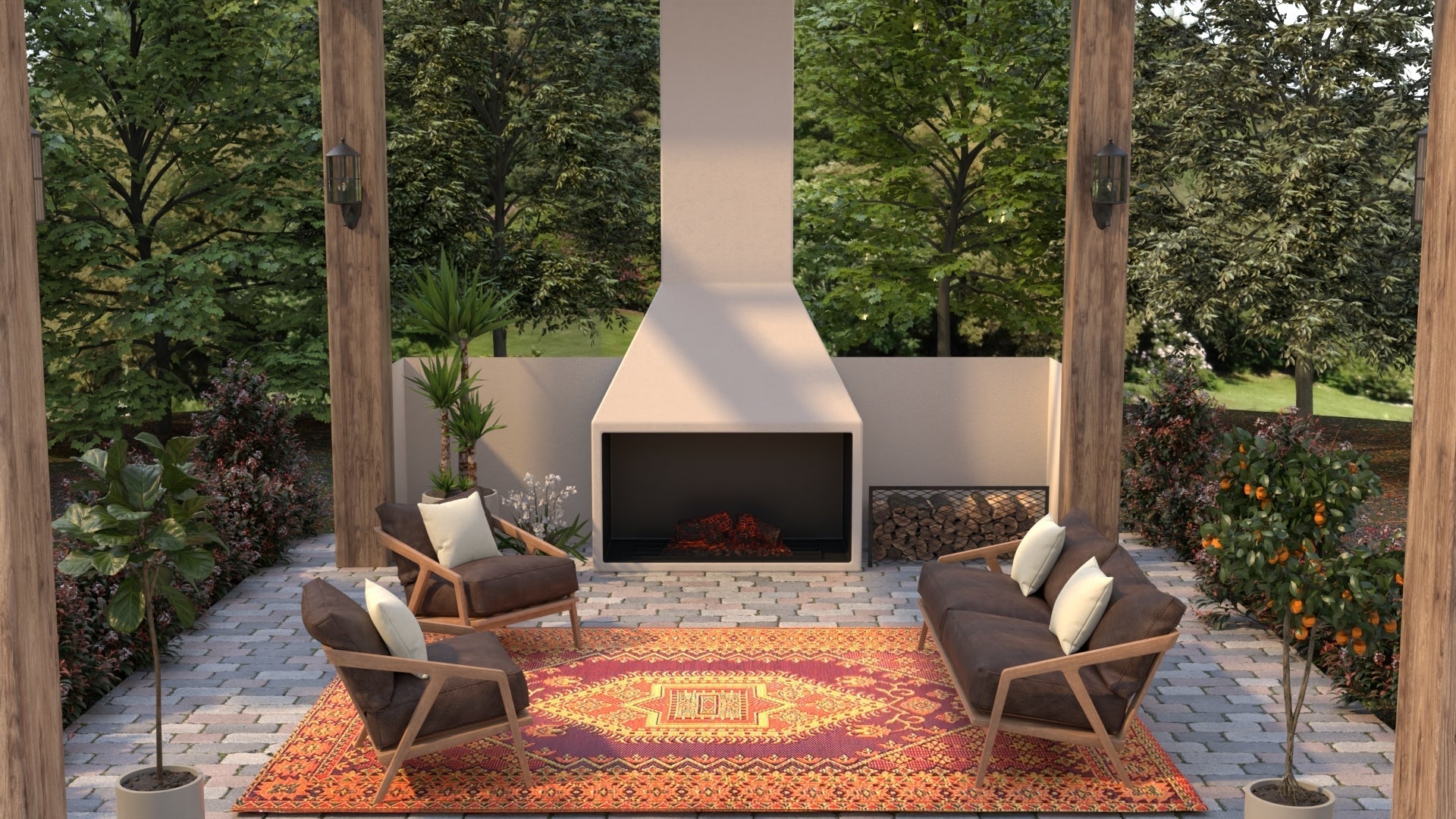 Turkish Rust - Handmade Reversible Outdoor Mat
