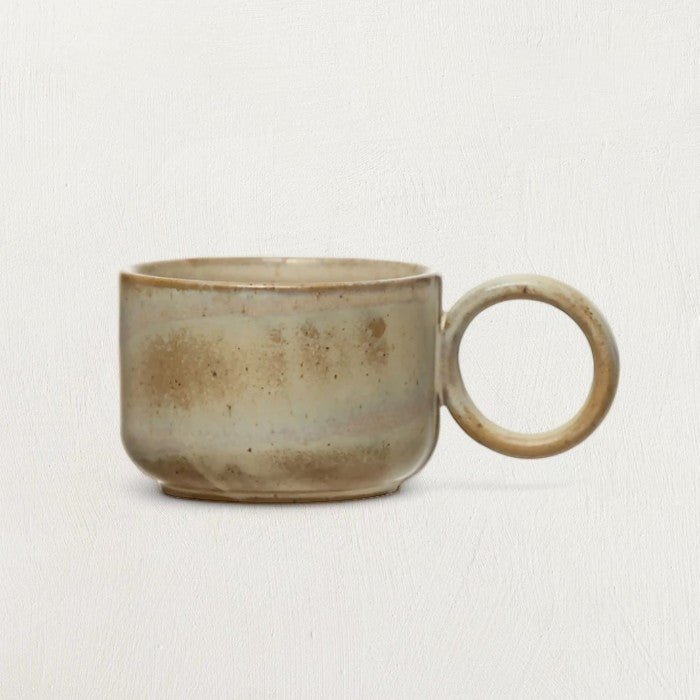 Stoneware Mug with Reactive Glaze - 8 oz