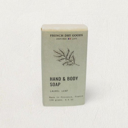 Solid Hand & Body Soap - Laurel Leaf Scent