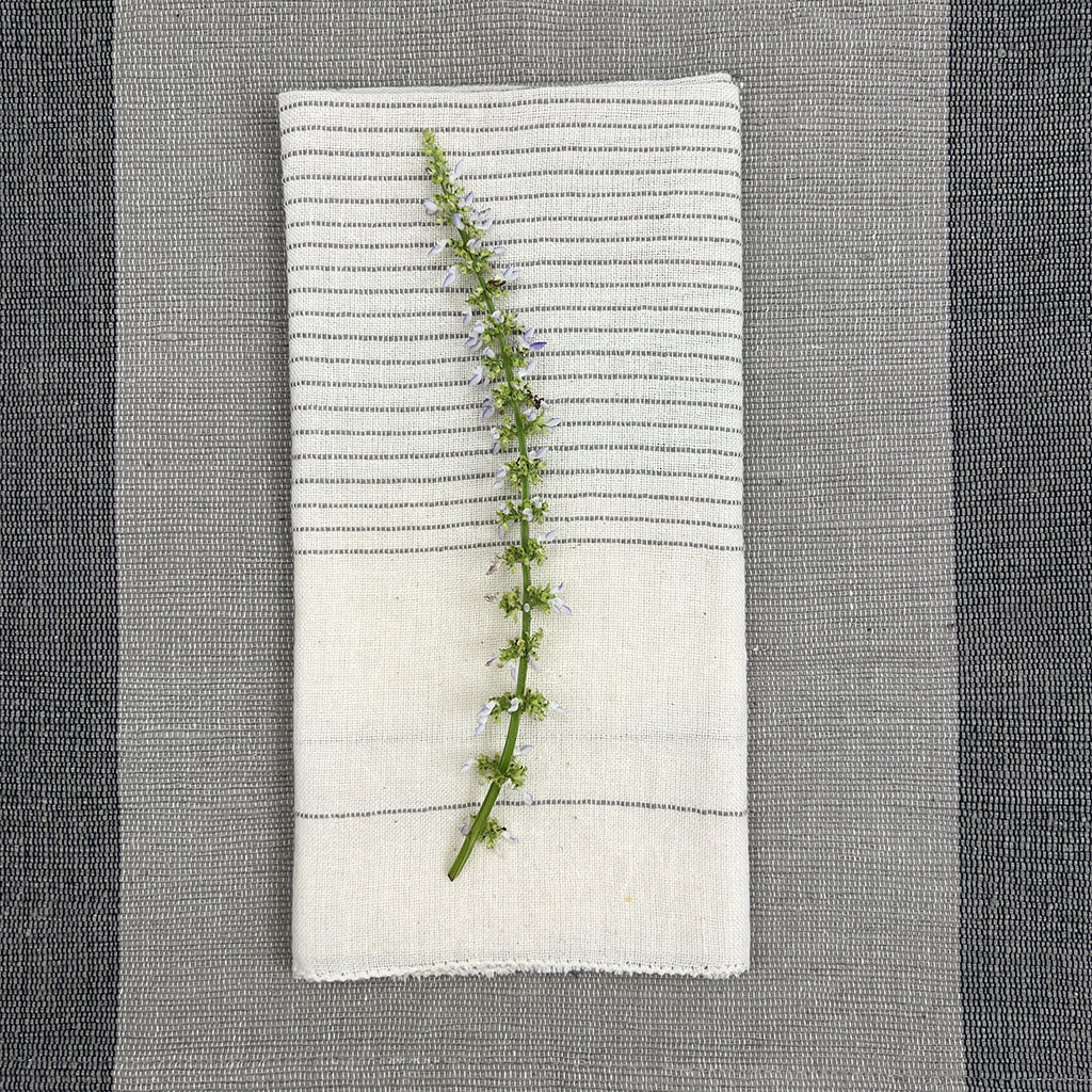 Hamptons Handloom Dinner Napkins - 3 Colors
