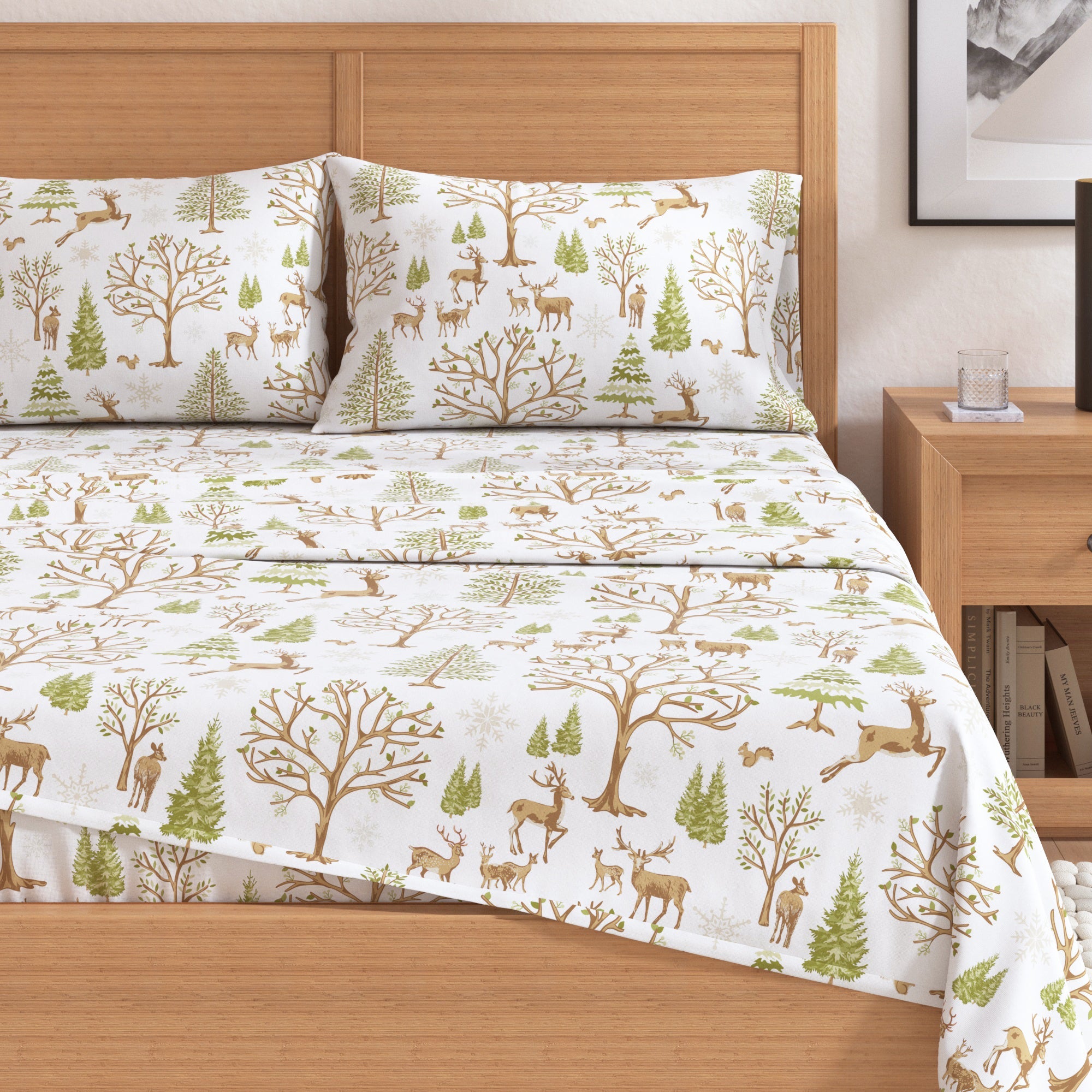 Turkish Cotton Flannel Sheet Sets - Lakeview Collection