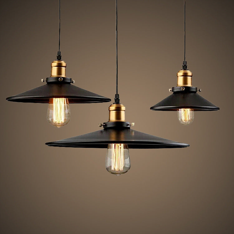 Little Black Dress Pendant Light - Black & Gold