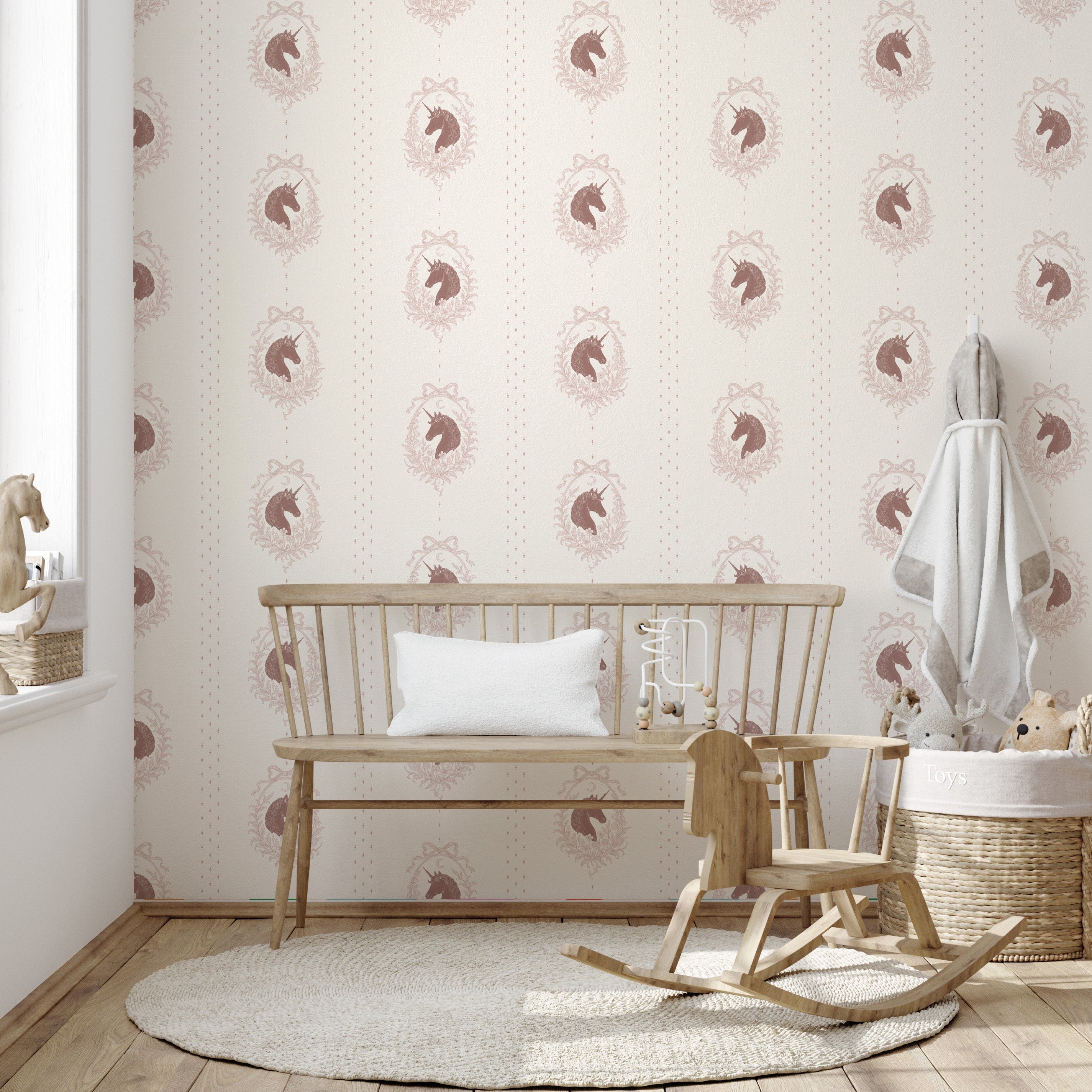 Bluette Wallpaper by The Feral Flower