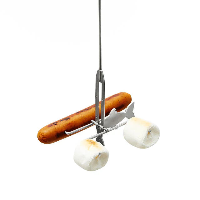 Fire Roasting Fishing Pole