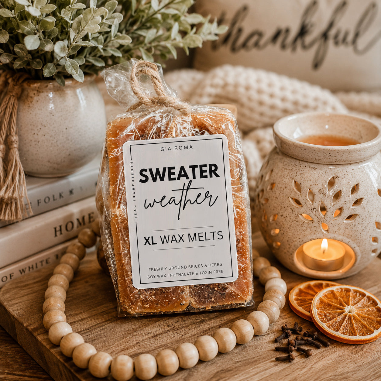XL Wax Melts - Orange Clove