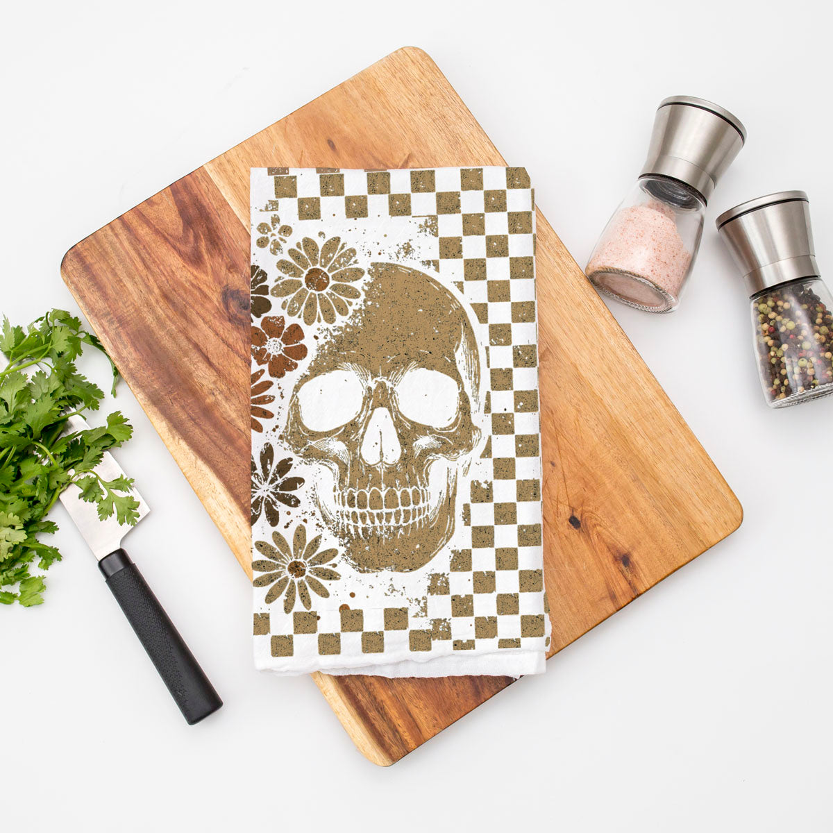 Retro Halloween Dish Towels