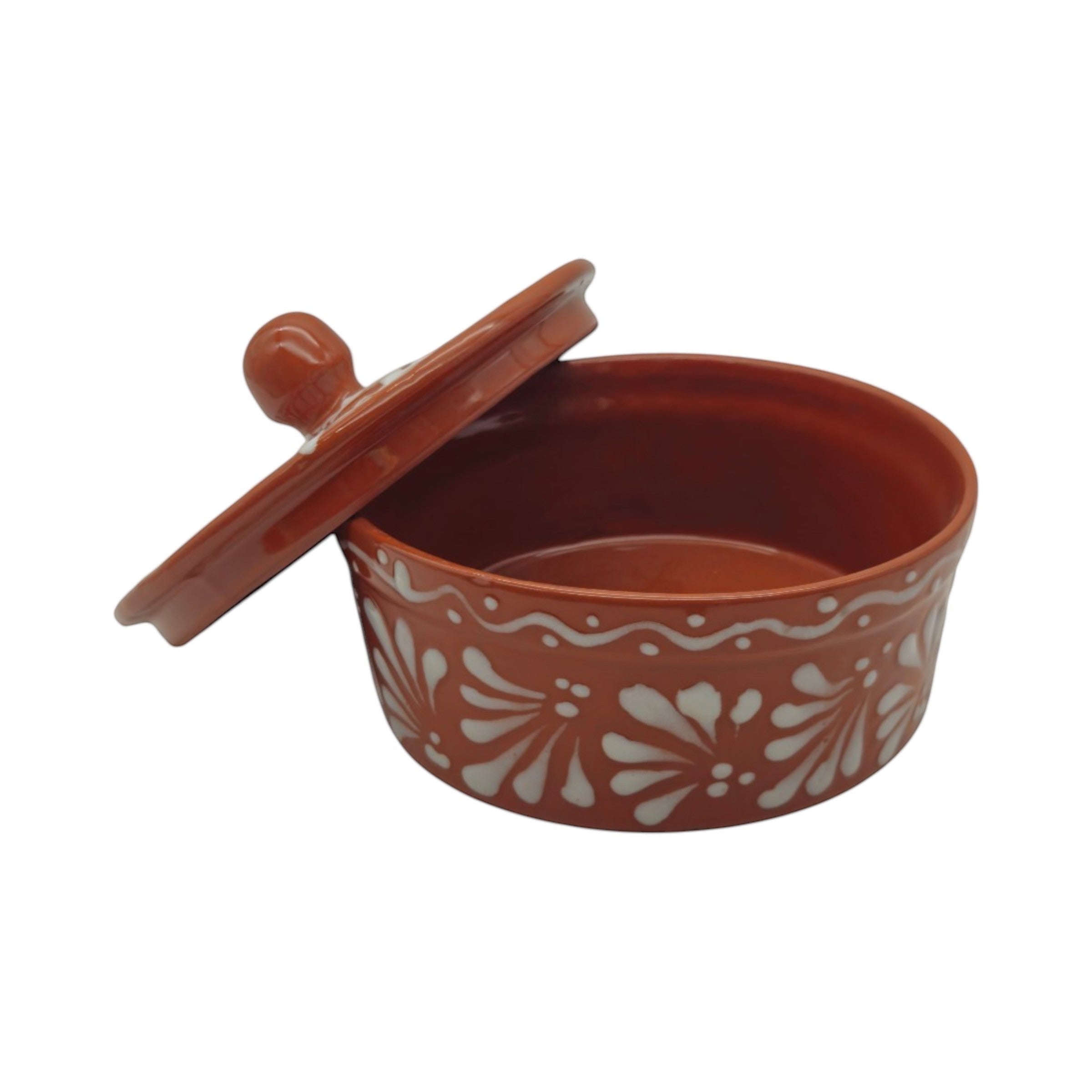Talavera Tortilla Warmer | Glazed Terracotta