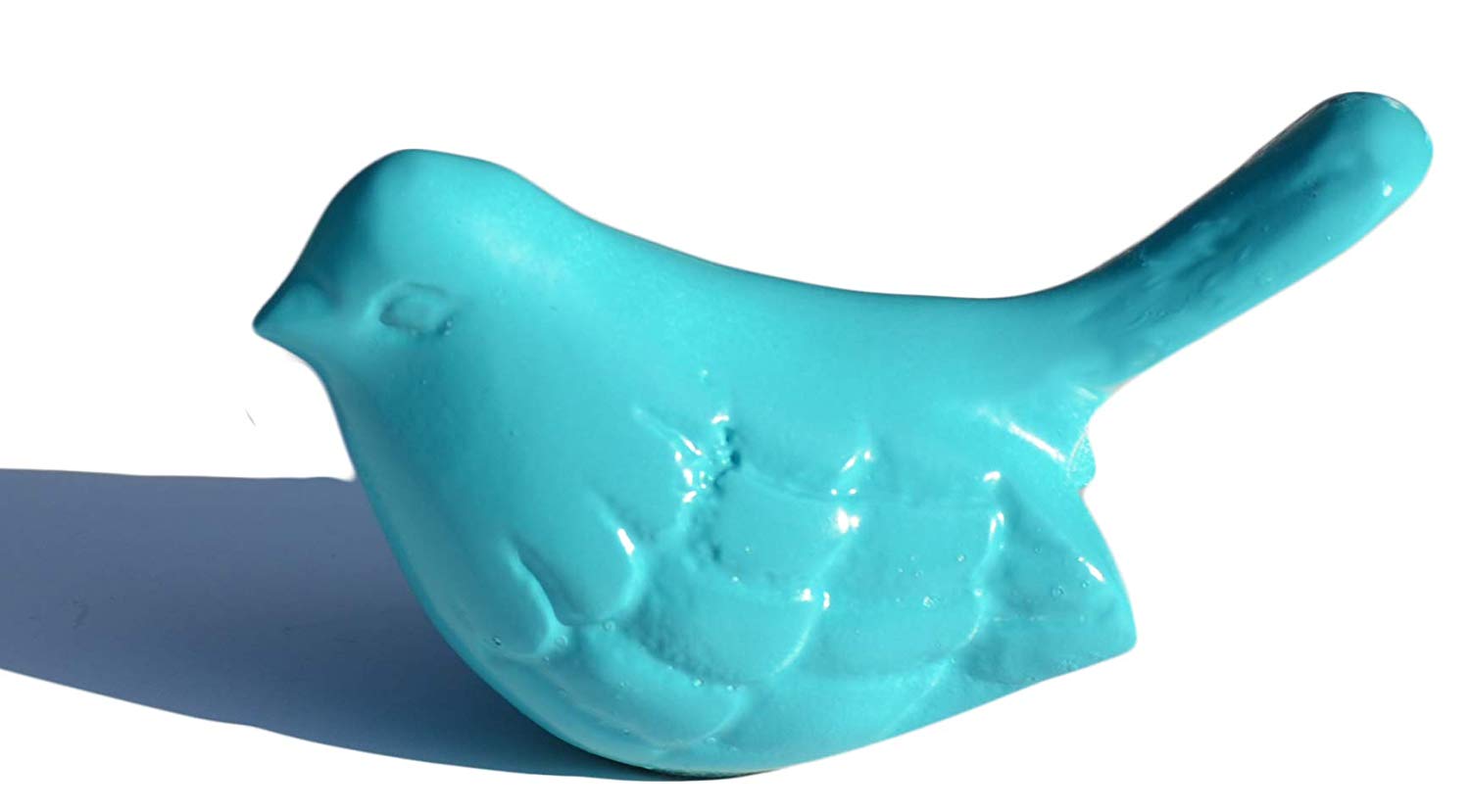 Bird Symbol of Health & Happiness in Turquoise - 1 Piece