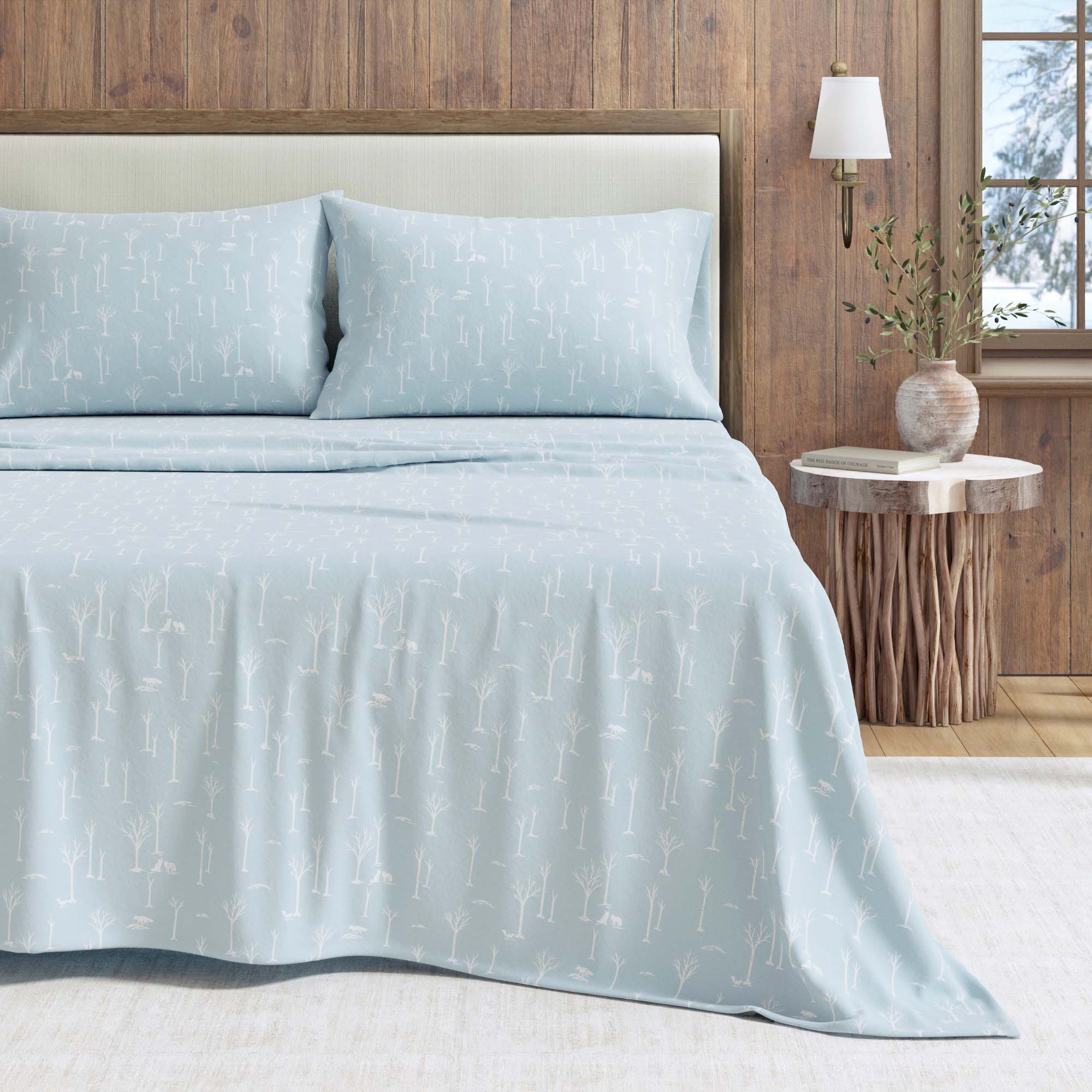 Turkish Cotton Flannel Sheet Sets - Elevated Lodge Collection