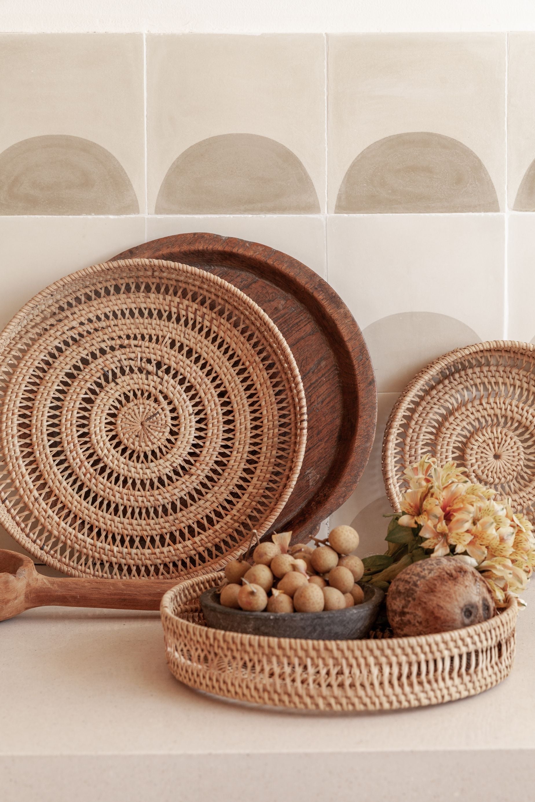Handwoven Baskets, Bowls & Trivets