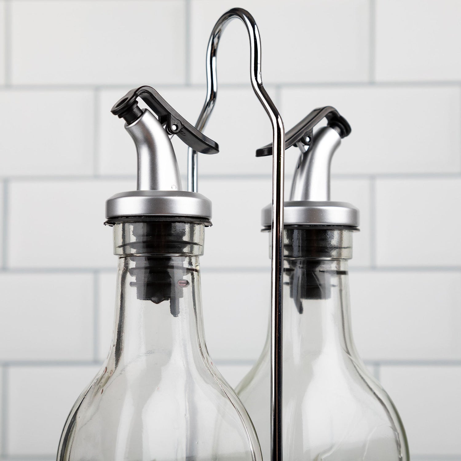 Floral Hummingbird Oil &amp; Vinegar Set