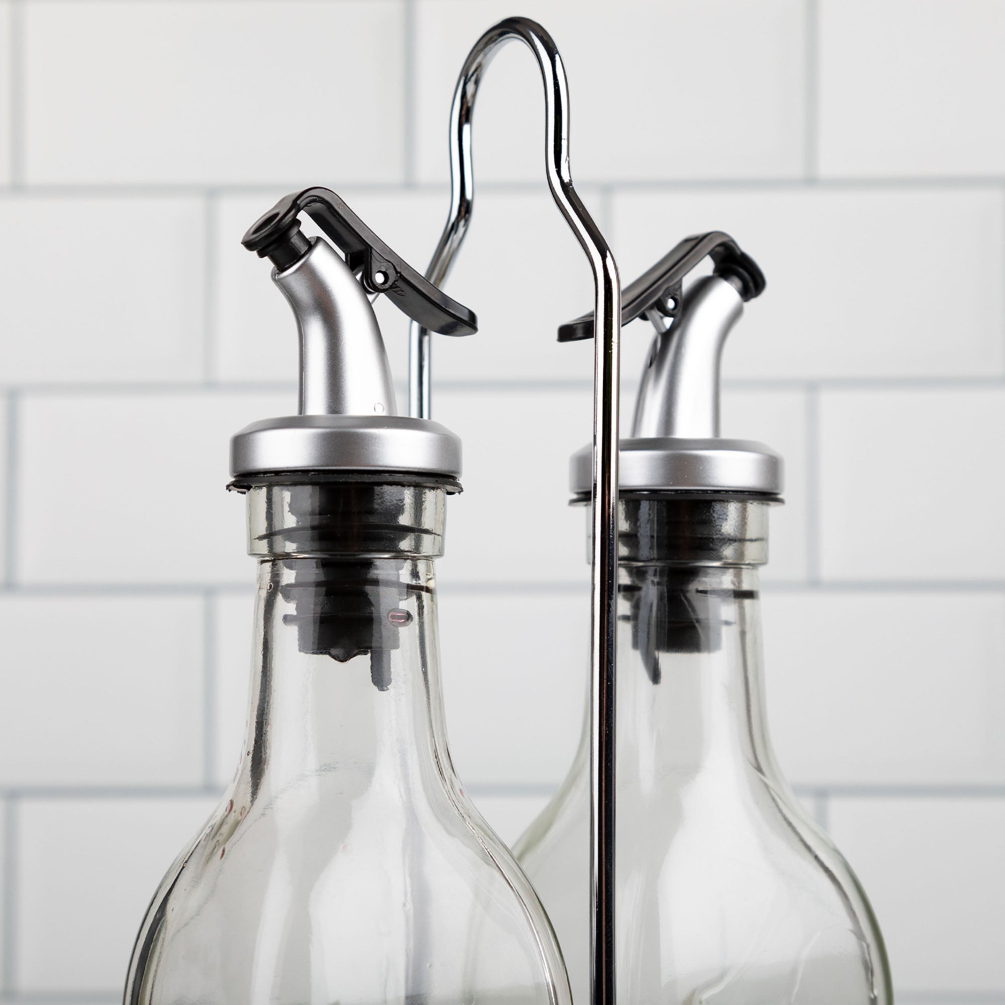 Floral Hummingbird Oil &amp; Vinegar Set