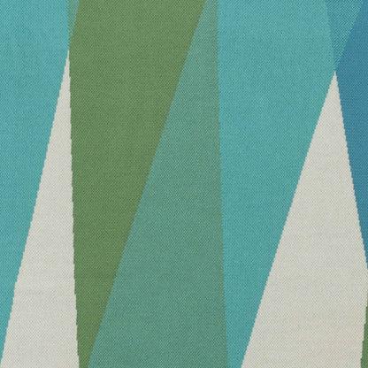 Poly Refractions - Indoor|Outdoor Sustainable Knit Modern Throw Blanket