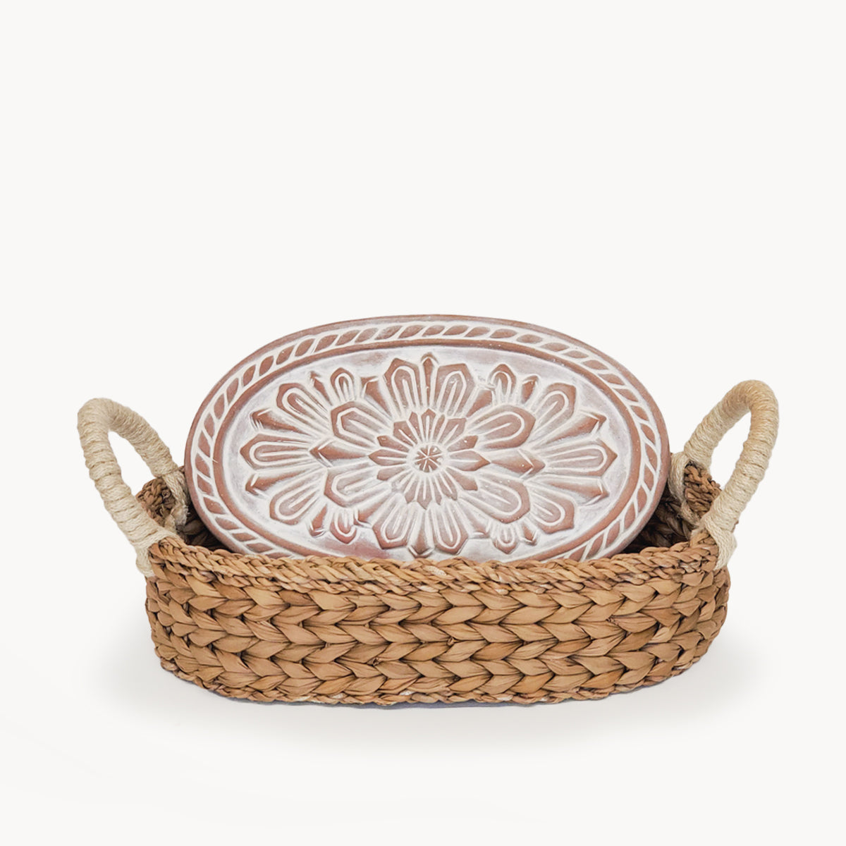 Bread Warmer &amp; Basket - Flower