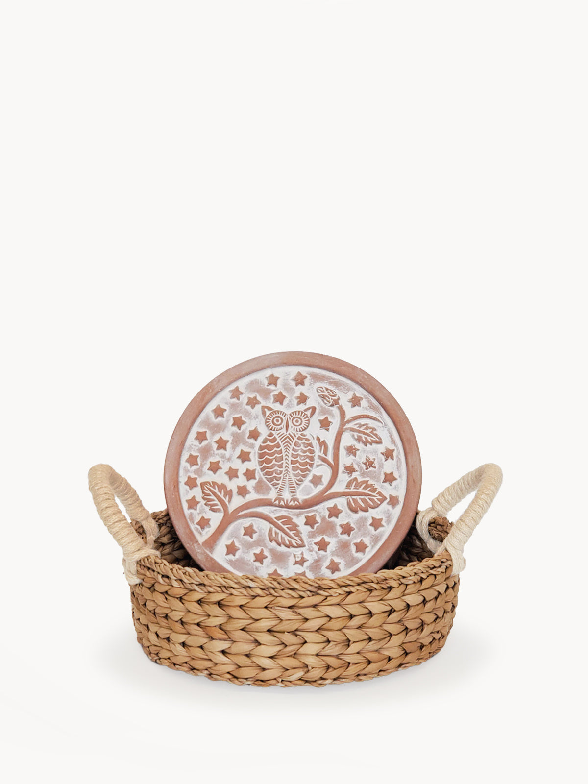 Bread Warmer &amp; Basket - Owl Round
