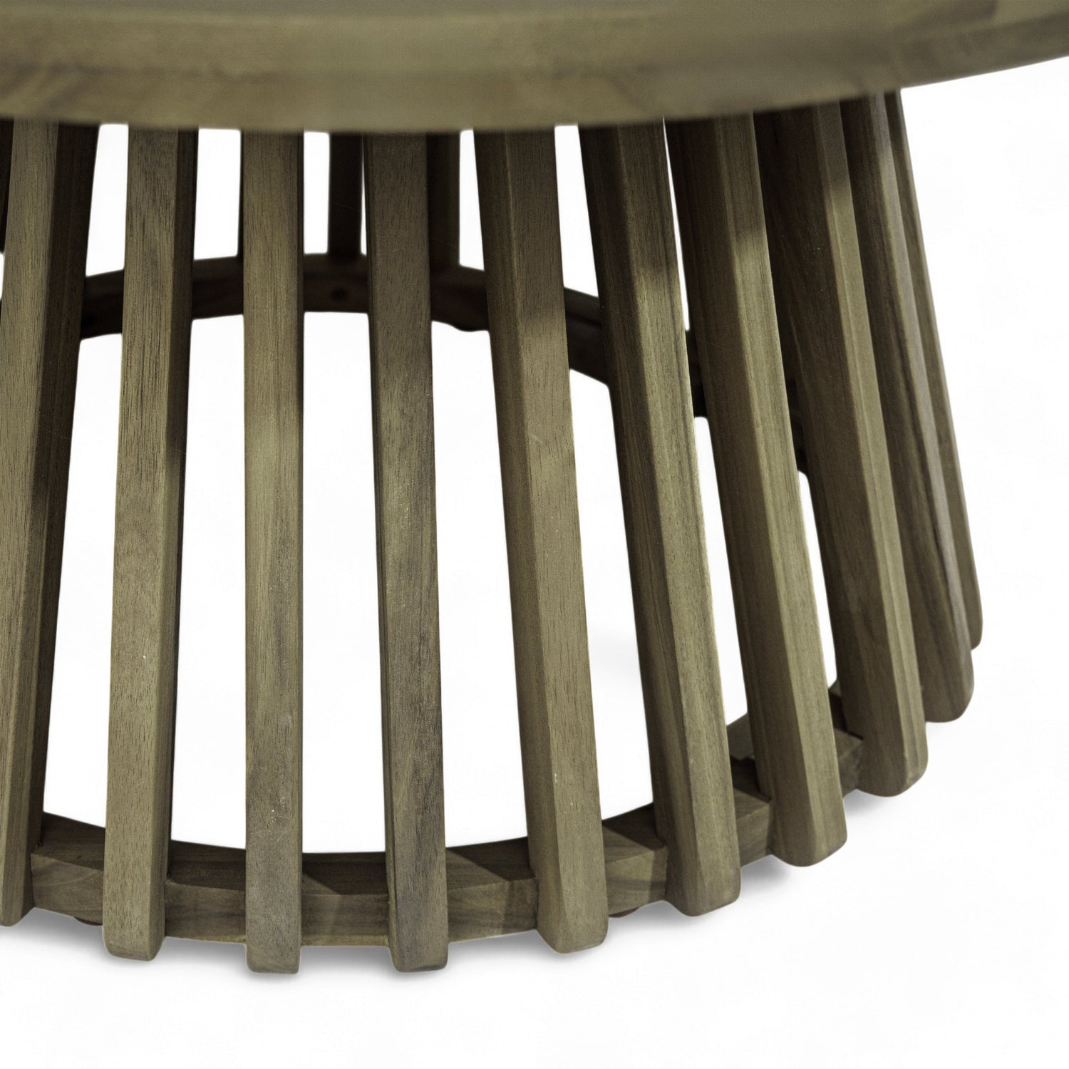 Outdoor Acacia Wood Coffee Table - Grey