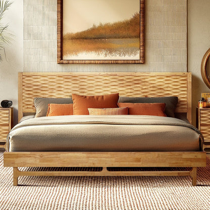 Acacia Elara Platform Bed Frame - 3 Finishes