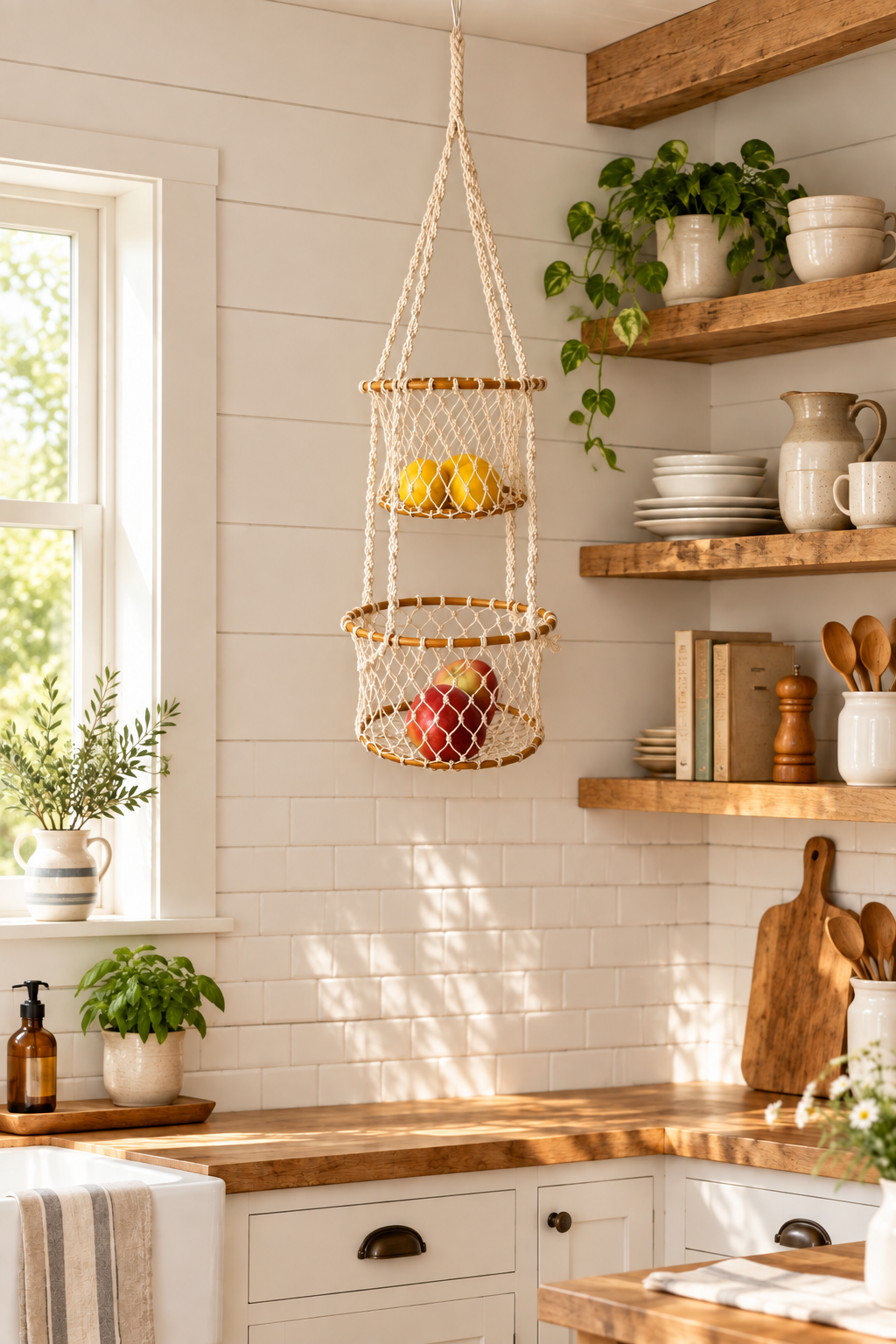 Jhuri Double Hanging Basket