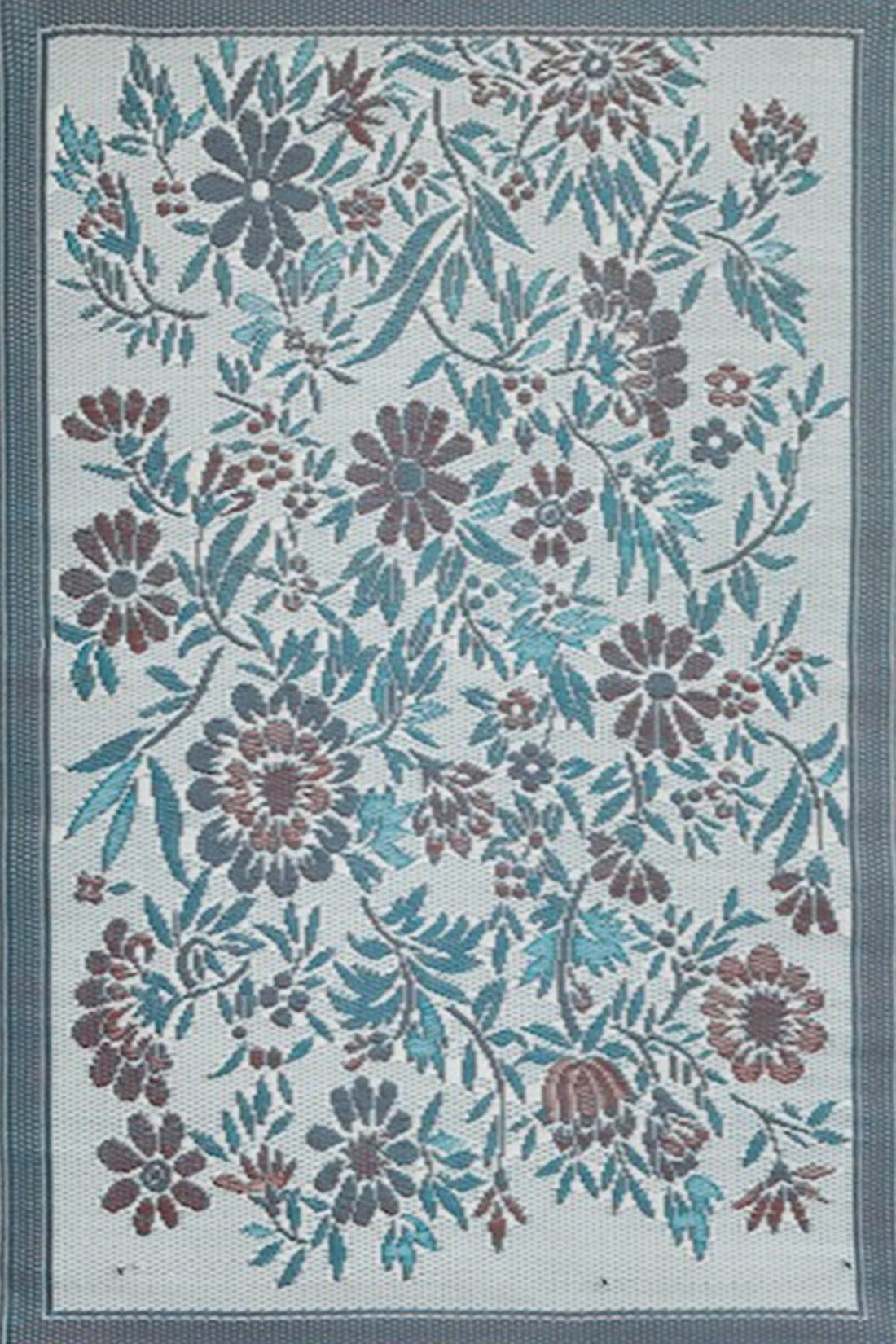 Wildflowers Stone Terra Outdoor Mat