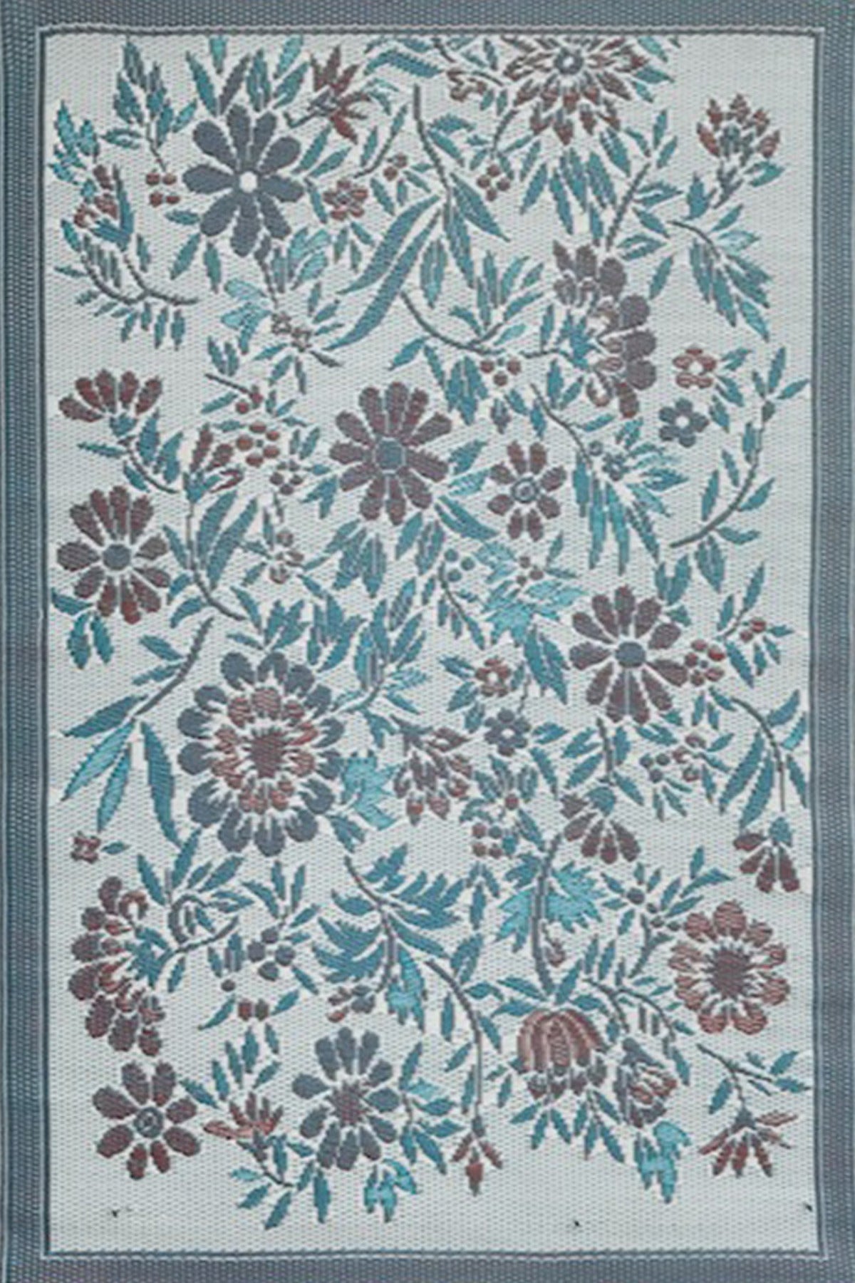 Wildflowers Stone Terra Outdoor Mat