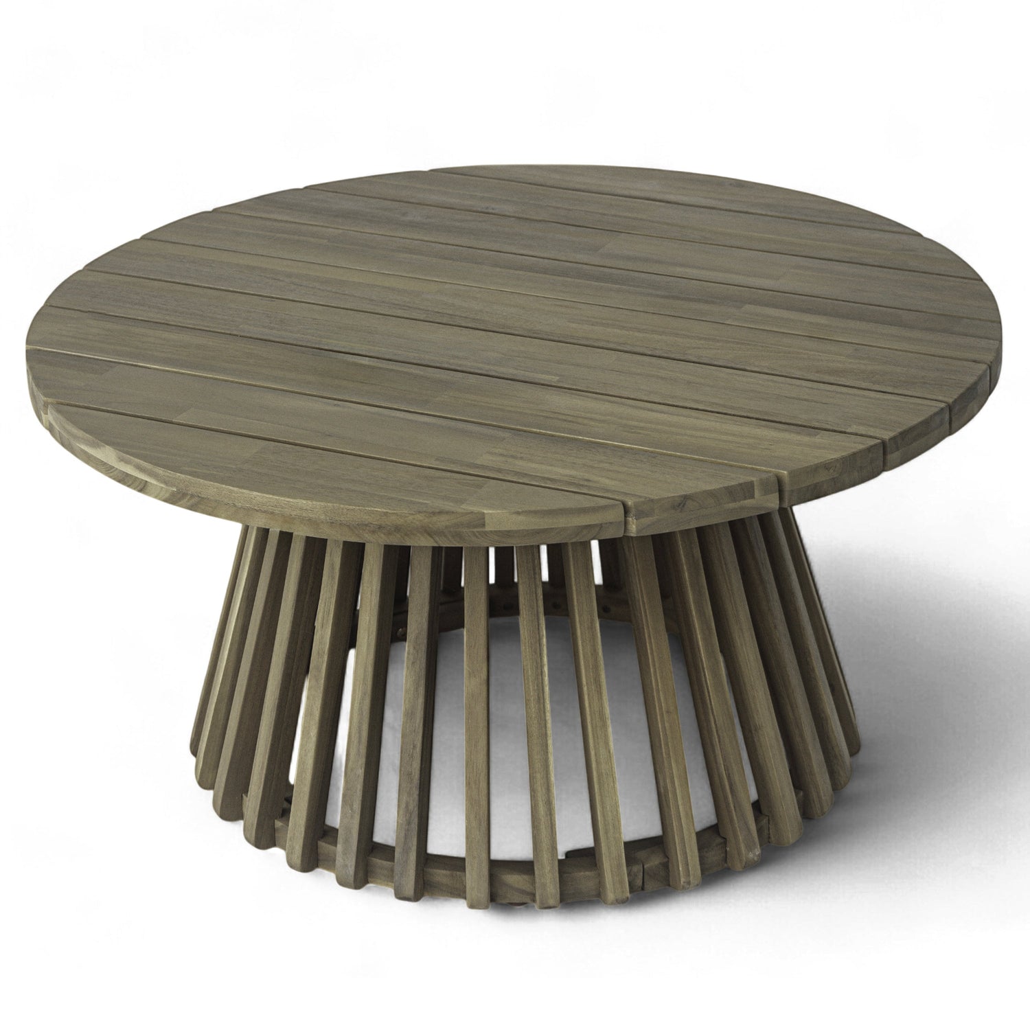 Outdoor Acacia Wood Coffee Table - Grey