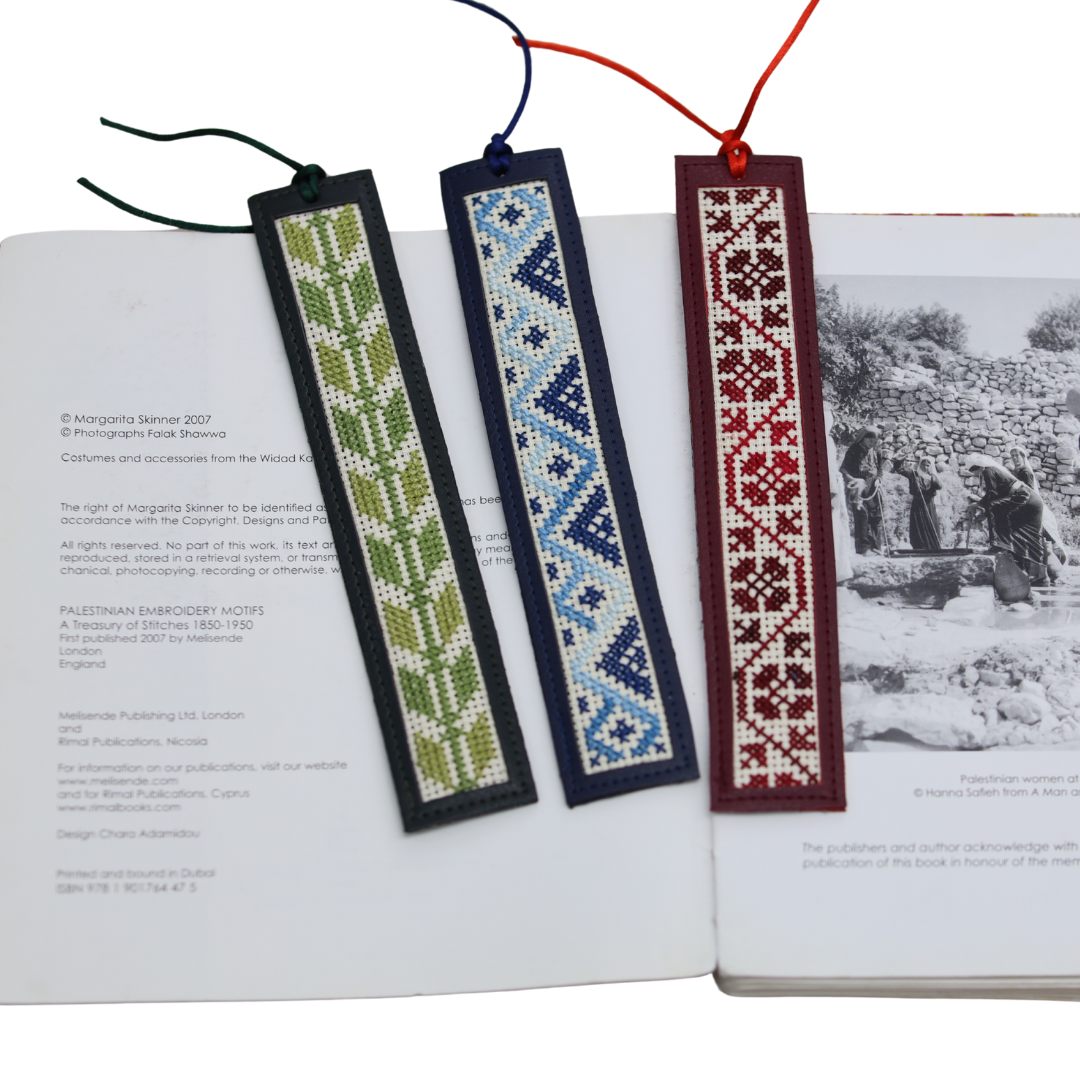 Handcrafted Tatreez Bookmark
