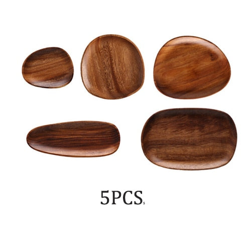 Foundry Acacia Wood Serveware Set