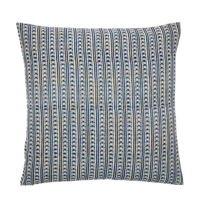 Dora Indigo Decorative Pillow Cover