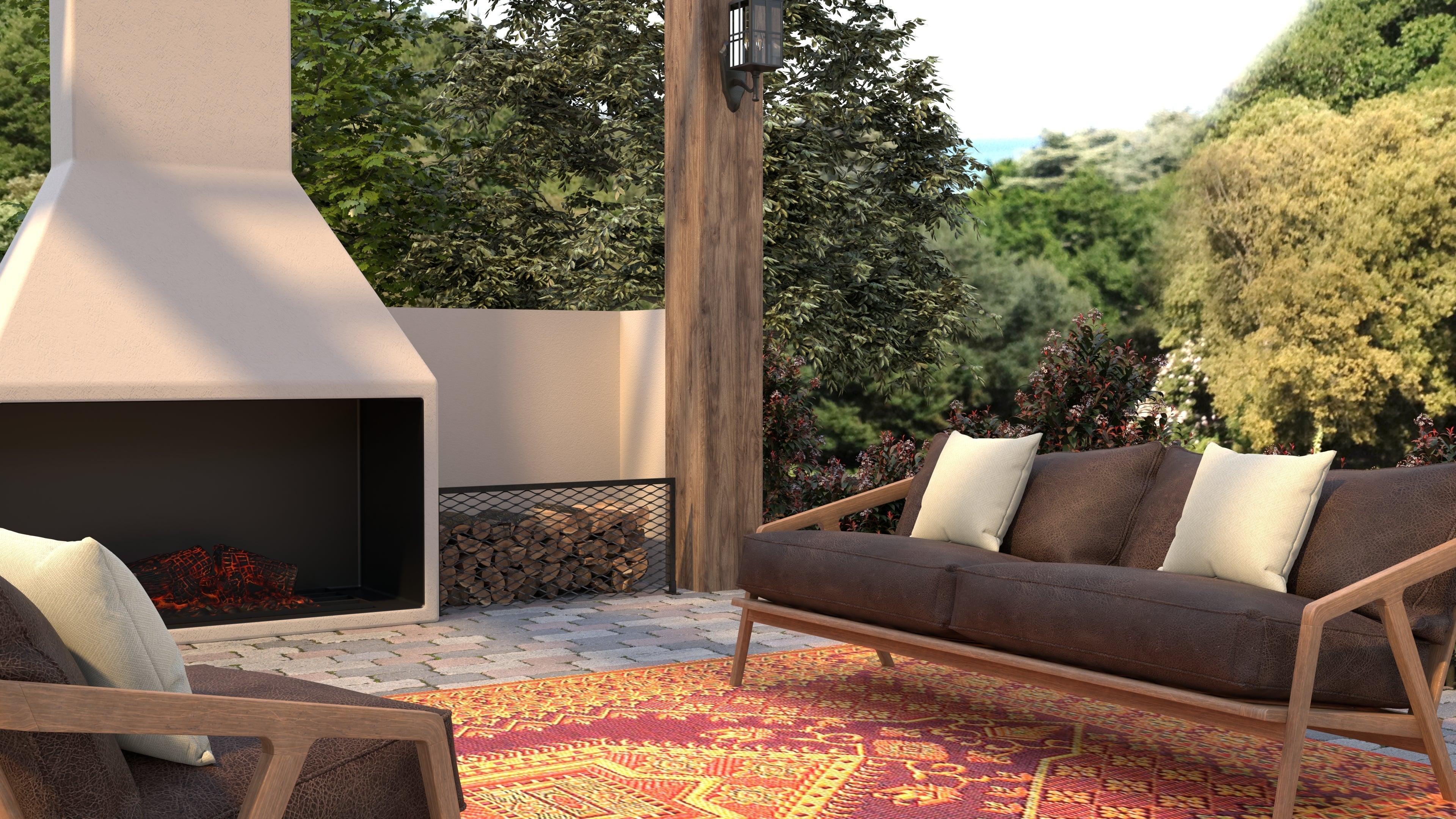 Turkish Rust - Handmade Reversible Outdoor Mat