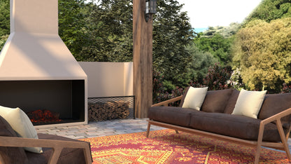 Turkish Rust - Handmade Reversible Outdoor Mat