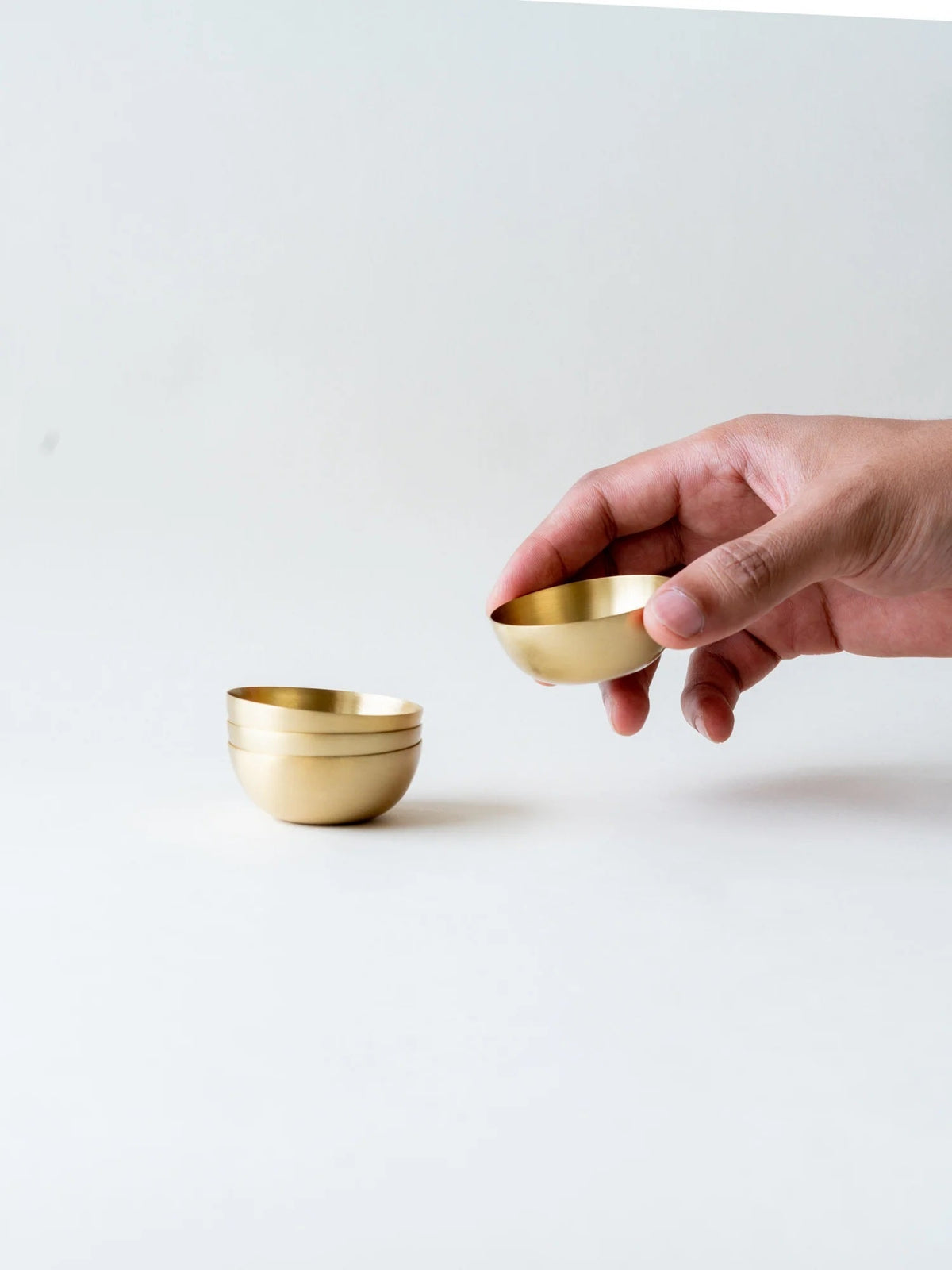 Heirloom Brass Dip Bowls - Set of 2