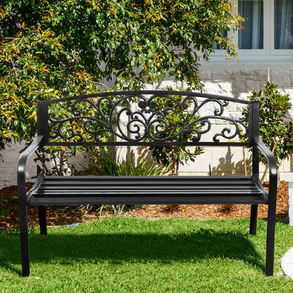 50 Inch Cast Iron Bench