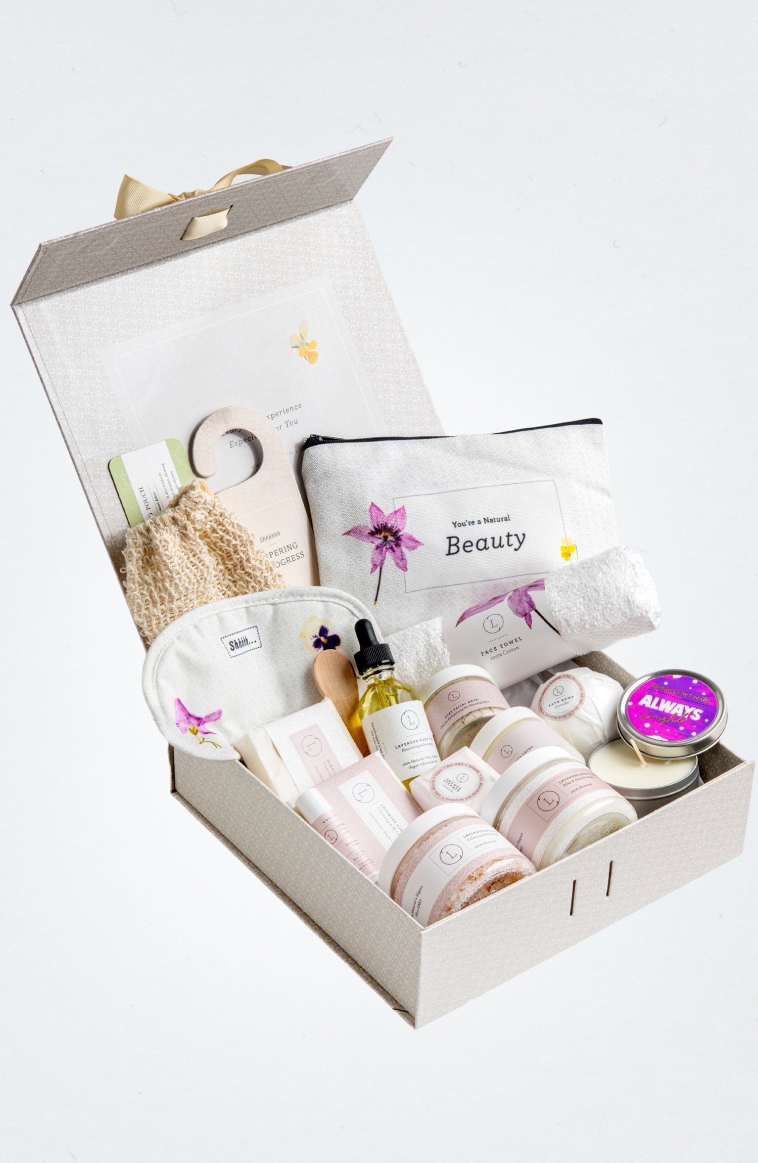 A Special Gift Basket for Mom - Natural Lavender