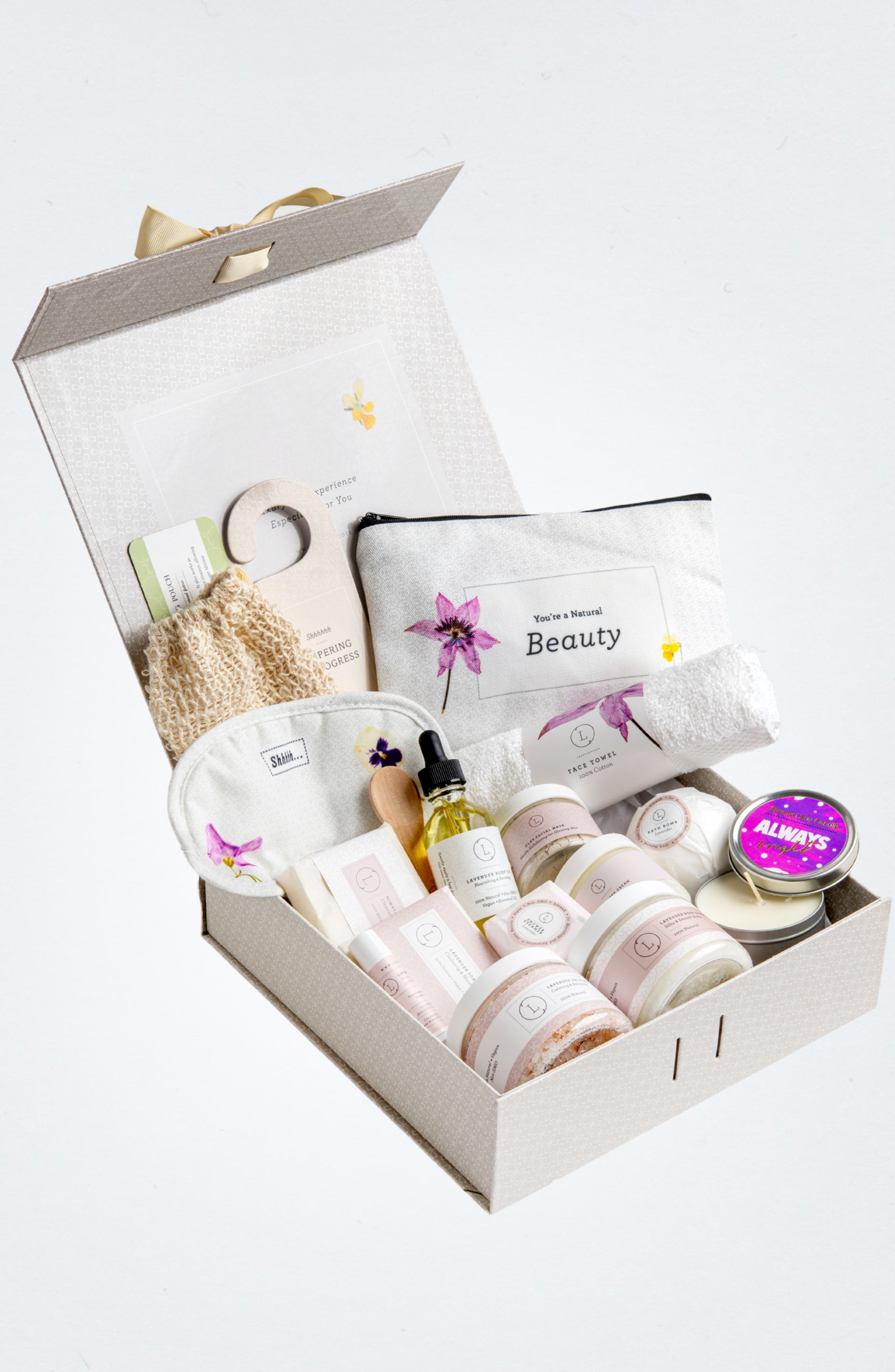 A Special Gift Basket for Mom - Natural Lavender