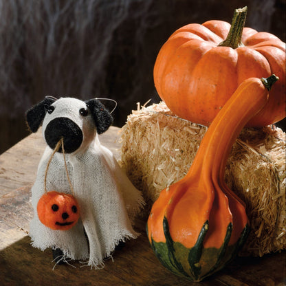 Ghost Costume Dog Felt Critter