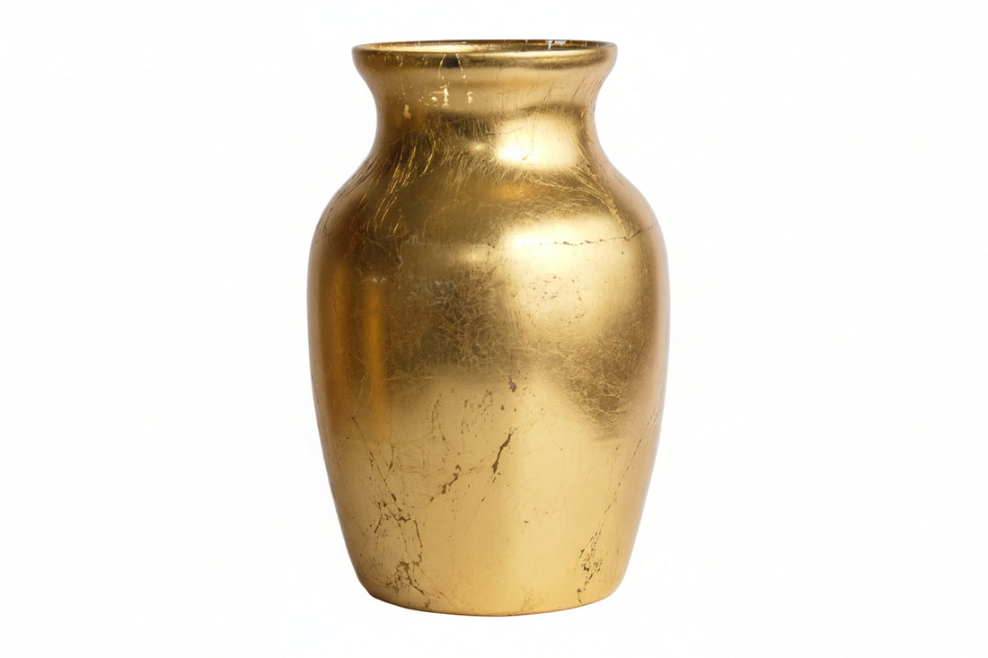 GILT Gold 7" Flower Vase