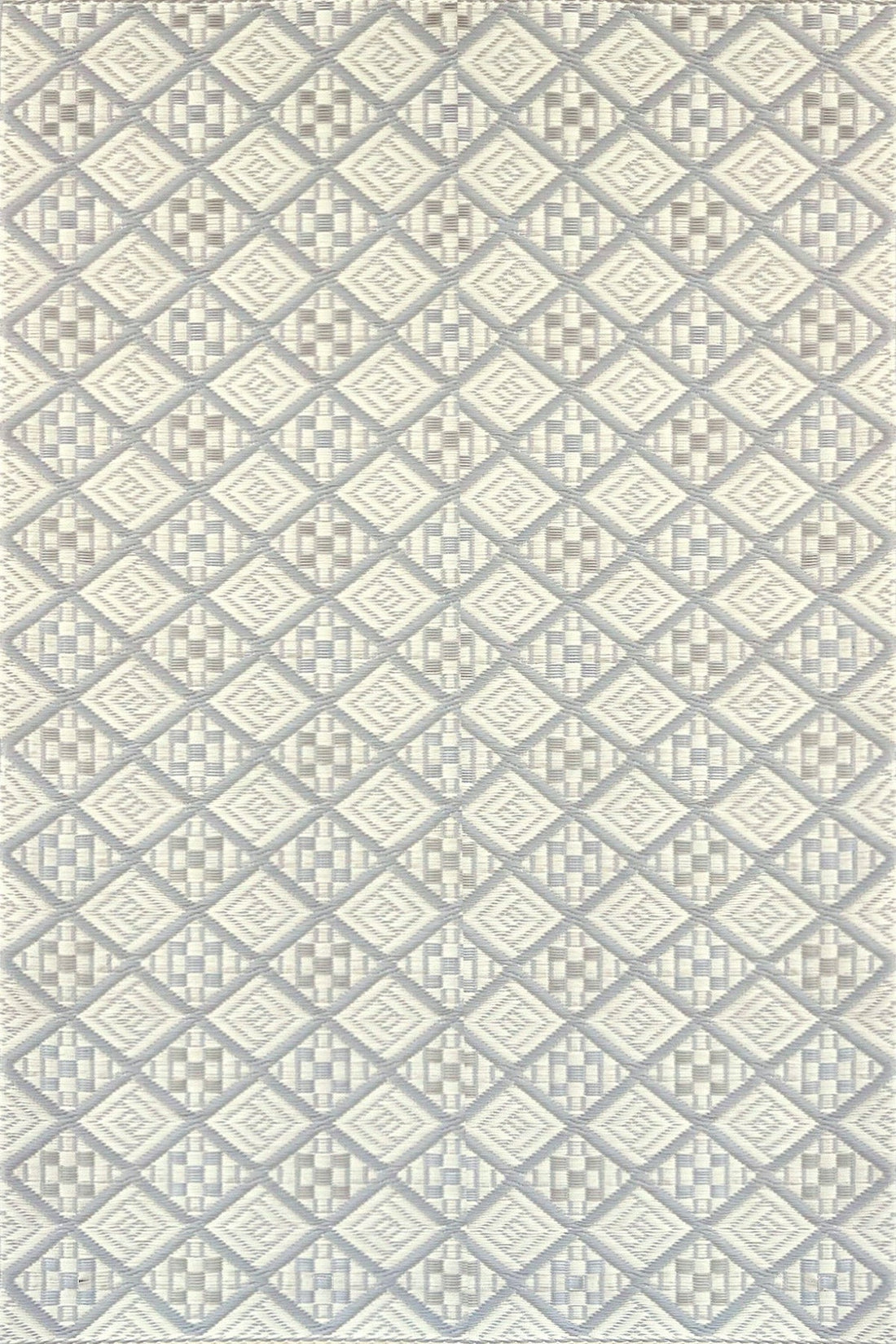 Scotch Silver &amp; Cream Outdoor Mat