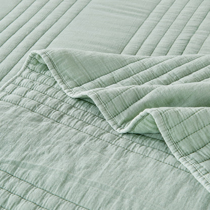 Stonewashed Cotton Quilt Sets