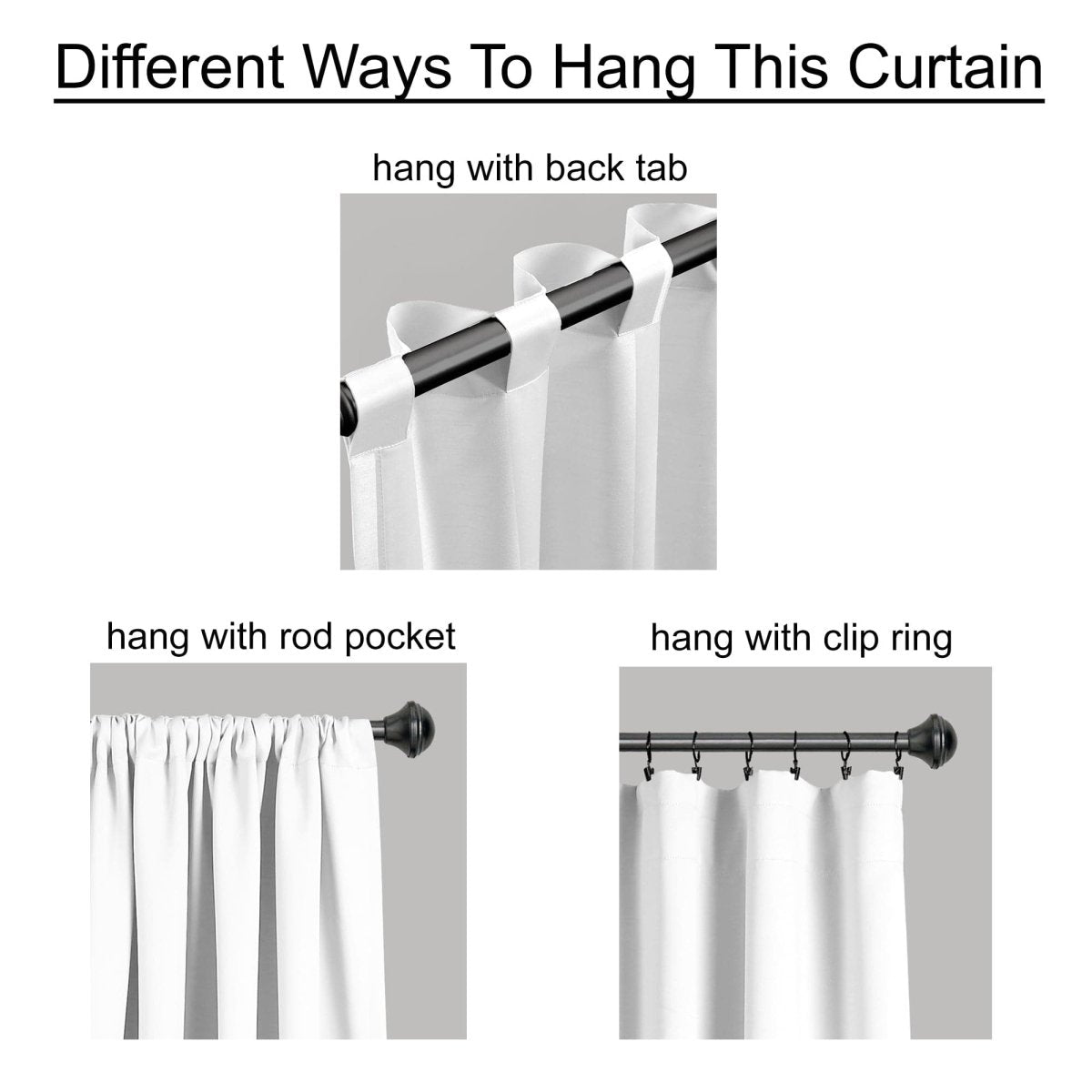 Ivy Tassel Window Curtain Panel Sets