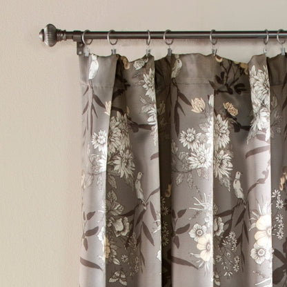 Botanical Garden Light Filtering Window Curtain Panel Sets -6 Colors